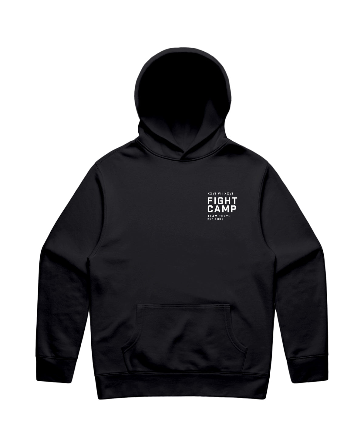 Fight Camp Hoodie Black
