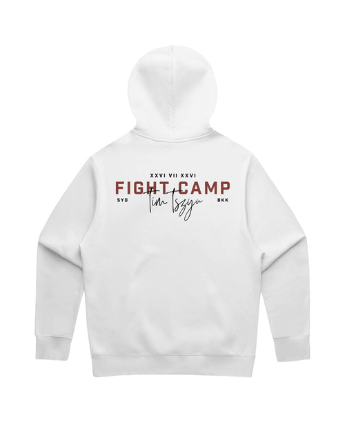 Fight Camp Hoodie White