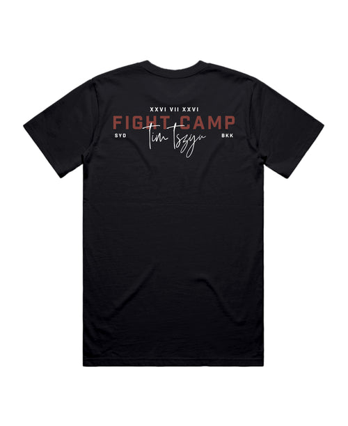 Fight Camp Tee Black