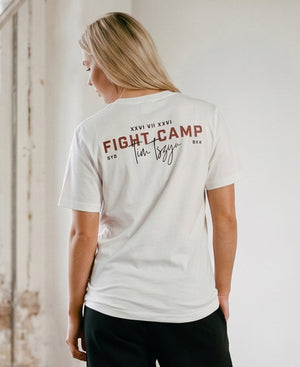 Fight Camp Tee White