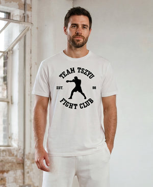 Fight Club Tee White