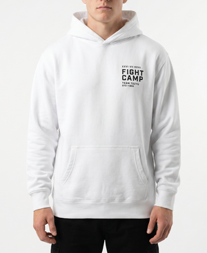 Fight Camp Hoodie White