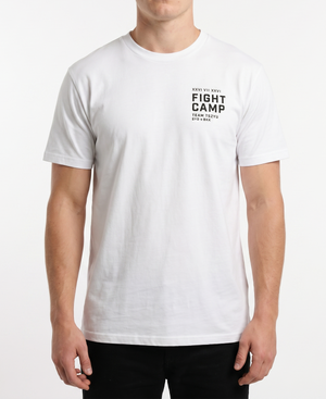 Fight Camp Tee White